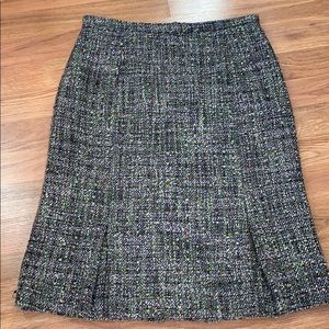 Harolds wool blend textured tailored skirt, 4